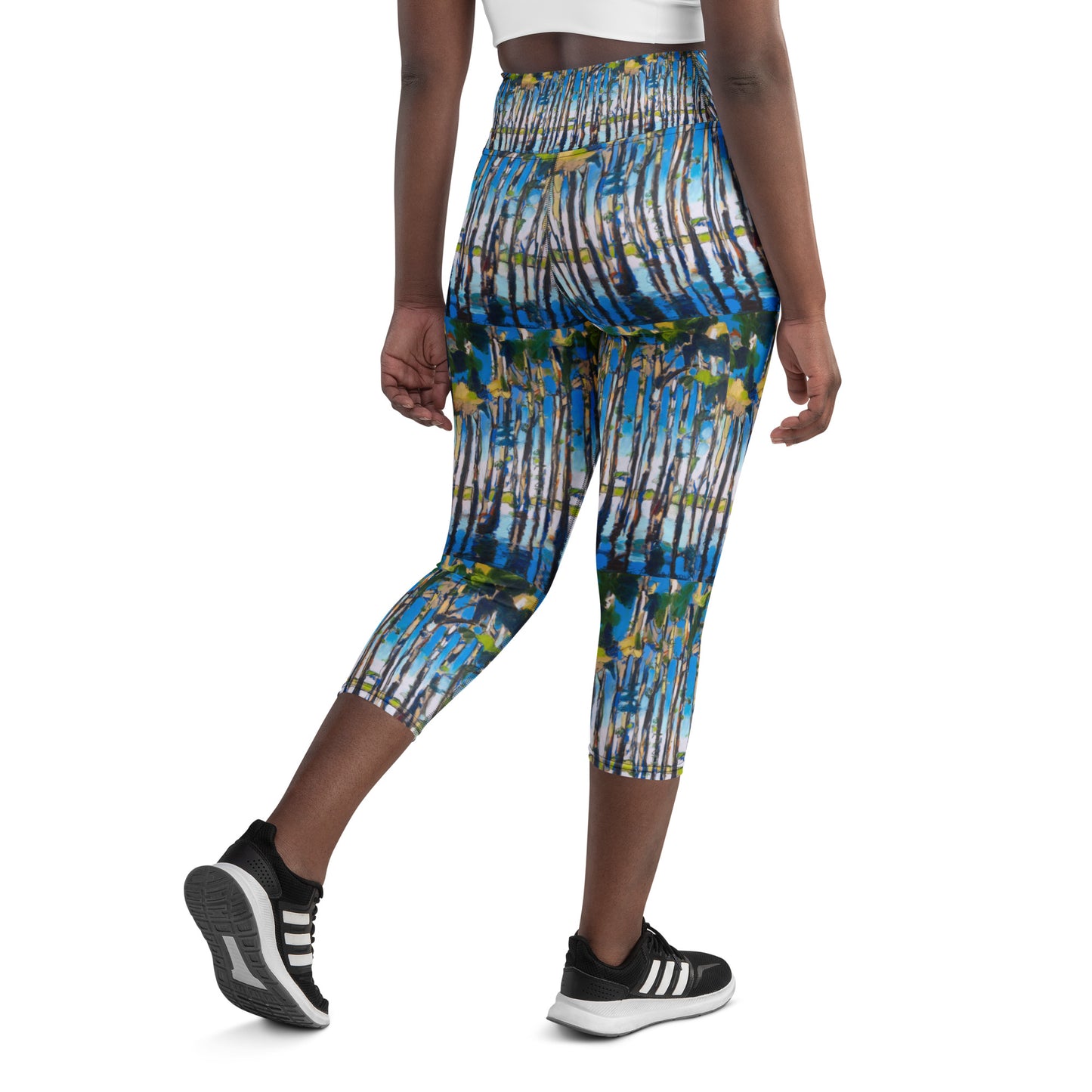 Cypress Reflections III Yoga Capri Leggings