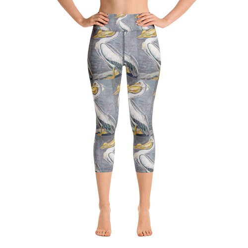 White Pelican Yoga Capri Leggings