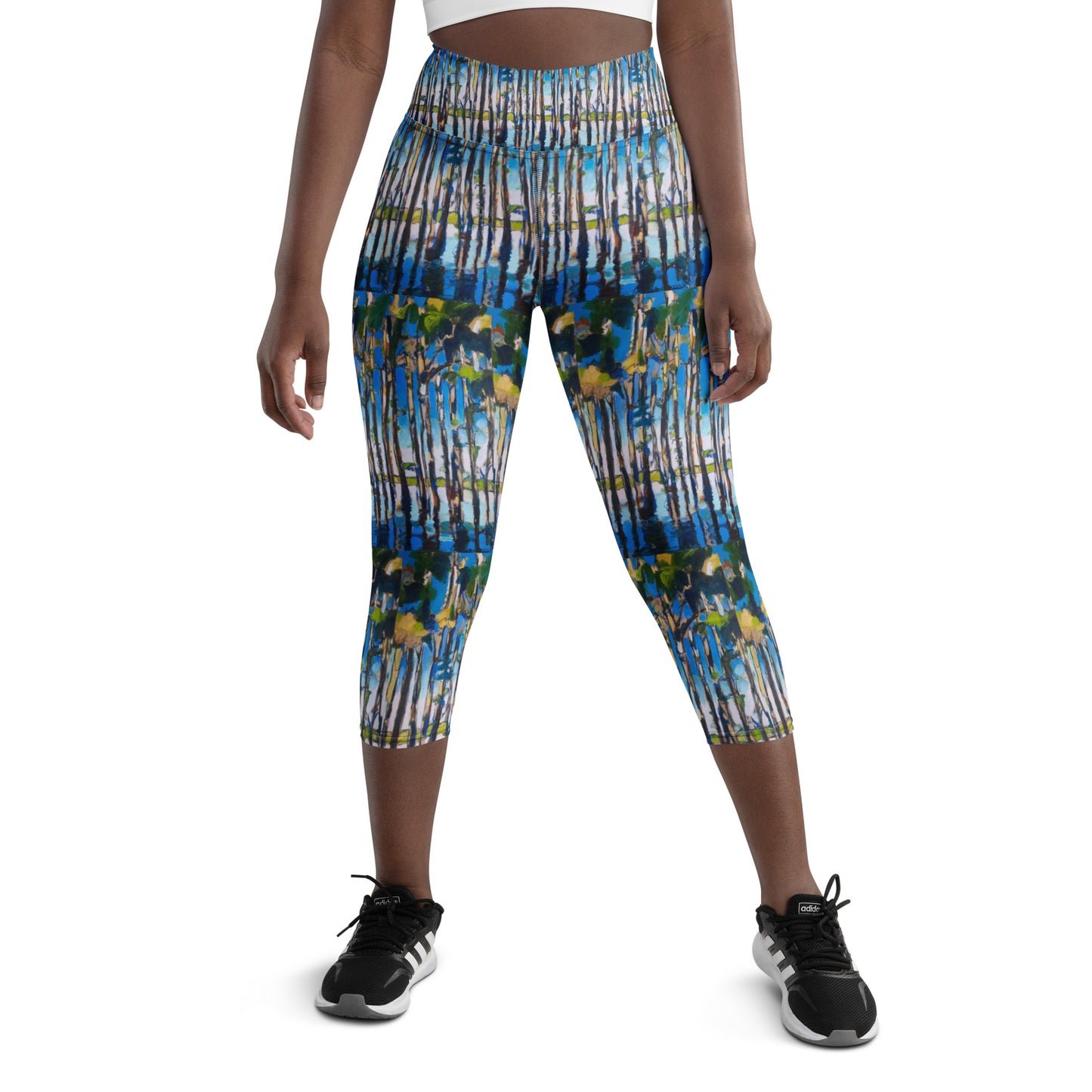 Cypress Reflections III Yoga Capri Leggings