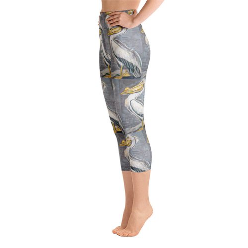 White Pelican Yoga Capri Leggings