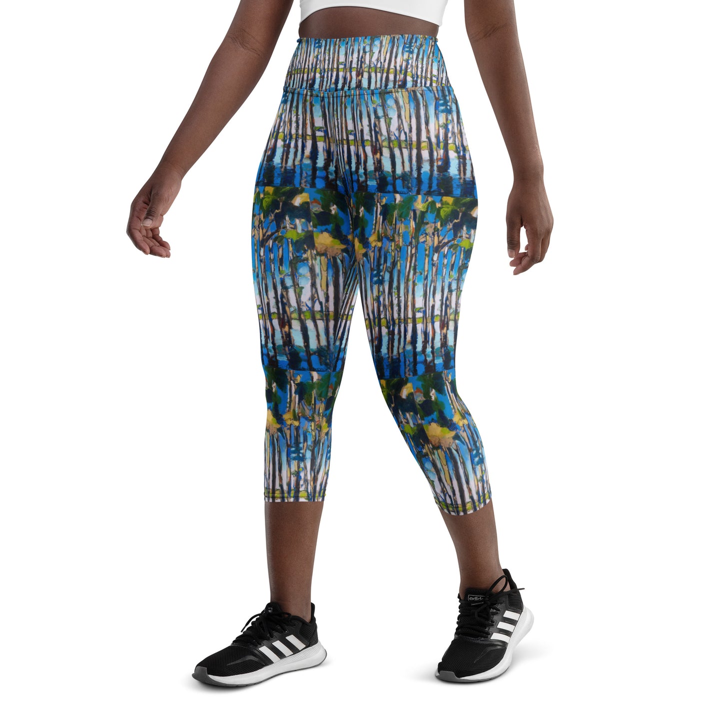 Cypress Reflections III Yoga Capri Leggings