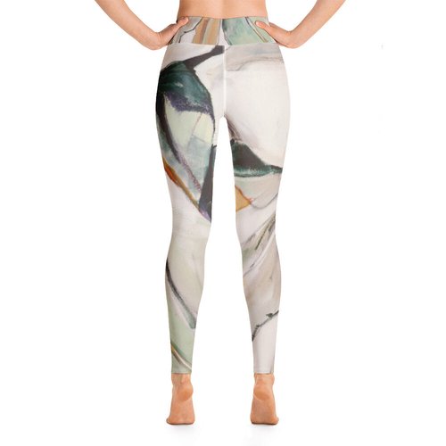 Soft Magnolia Yoga Leggings