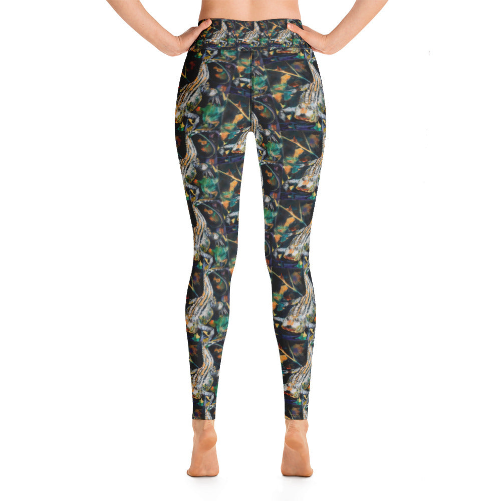 Fierce Gator Yoga Leggings