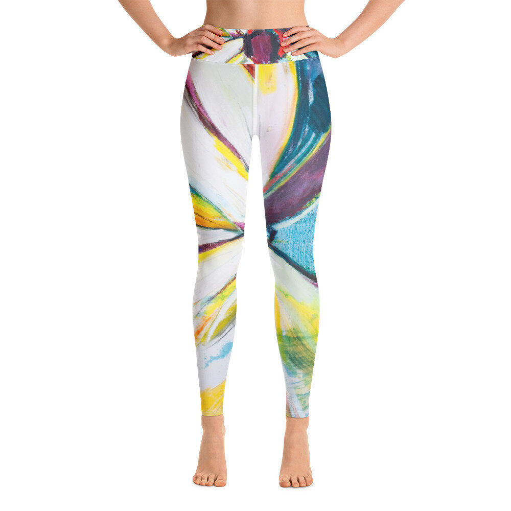 Zinnias Yoga Leggings