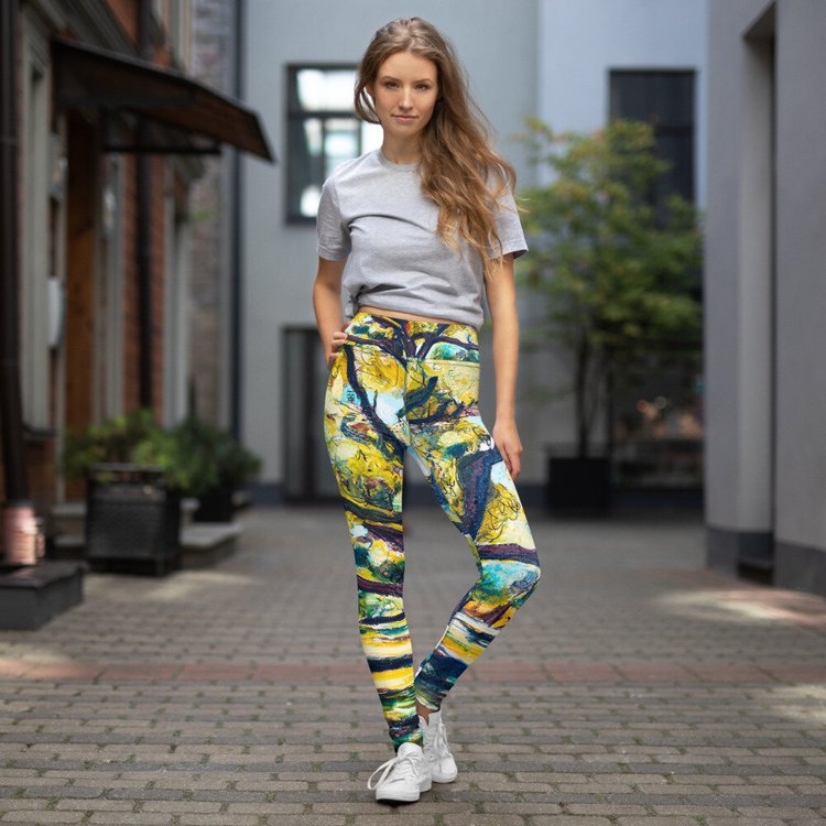 Tree of Life Yoga Leggings