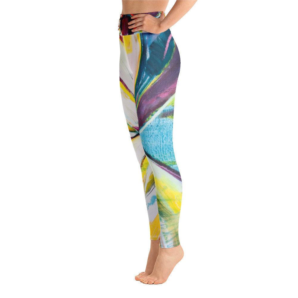 Zinnias Yoga Leggings