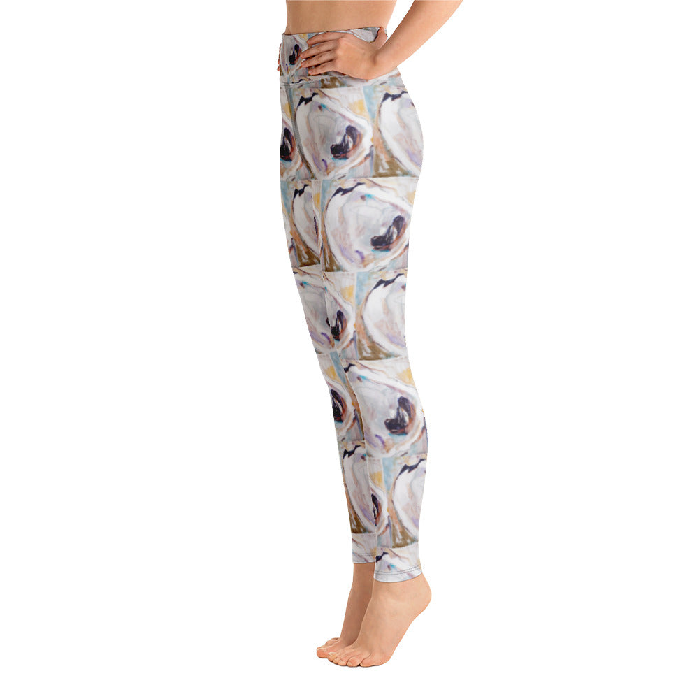 Oyster Shells Yoga Leggings