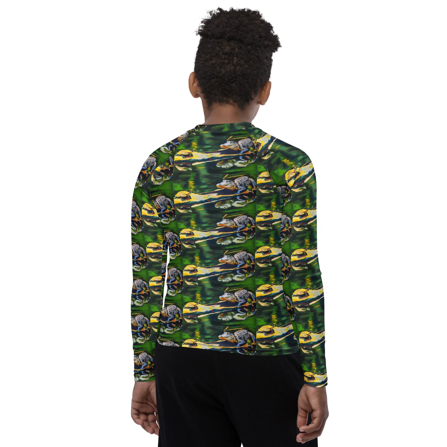 Turtle and Gator Youth Rash Guard