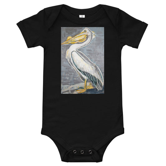 White Pelican Baby short sleeve one piece