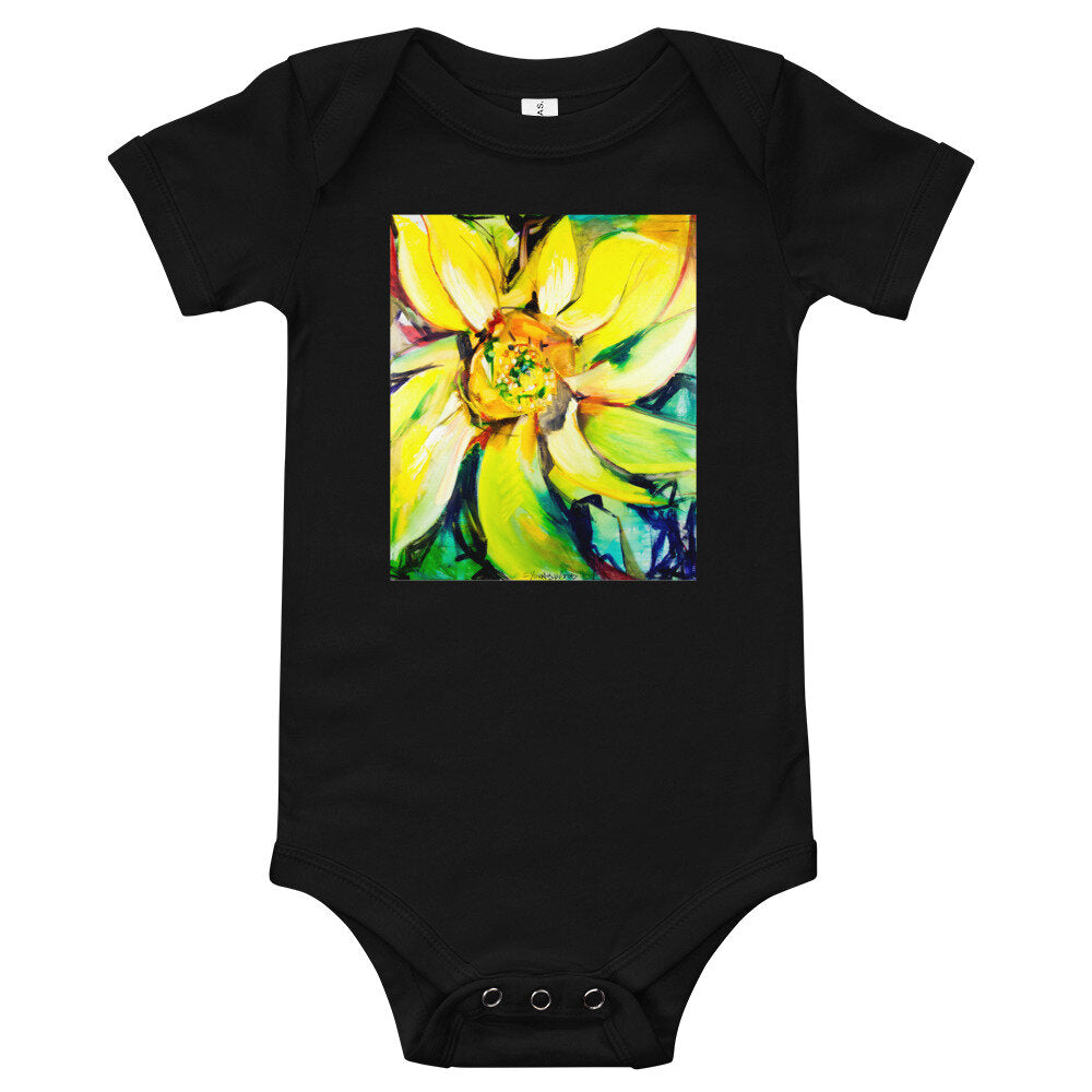 Bosco Sunflower Baby short sleeve one piece