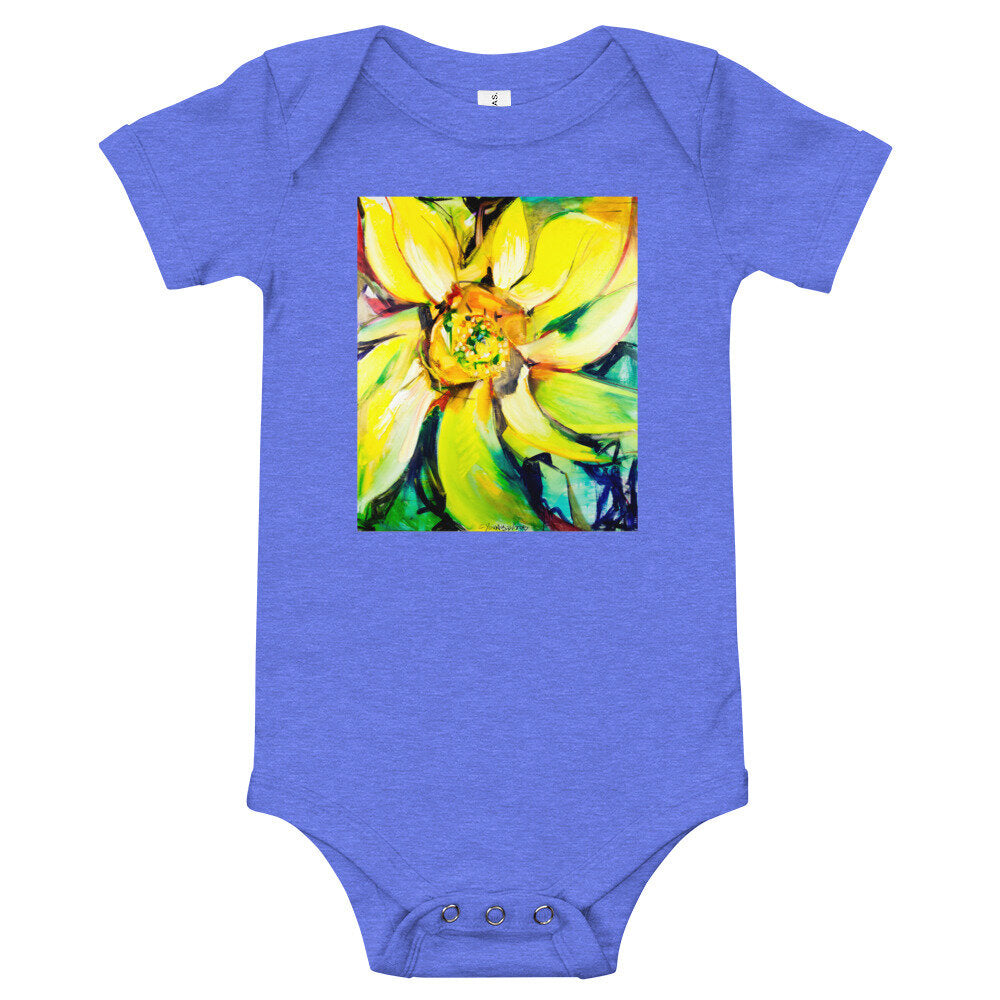 Bosco Sunflower Baby short sleeve one piece