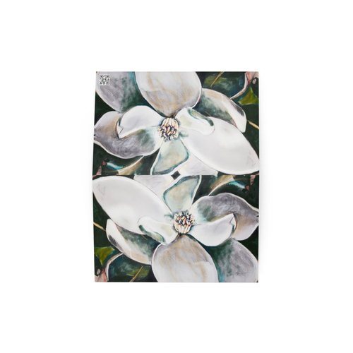 Open Heart Magnolia Greeting card