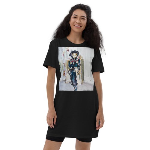 Vintage Cowboy Organic cotton t-shirt dress