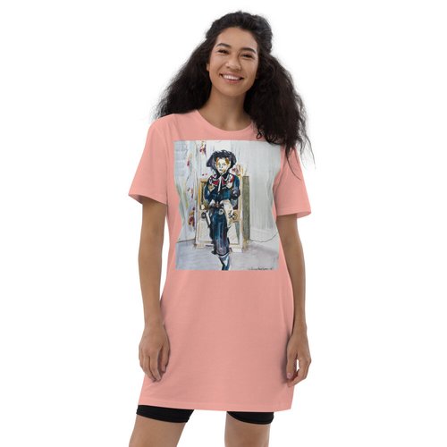 Vintage Cowboy Organic cotton t-shirt dress