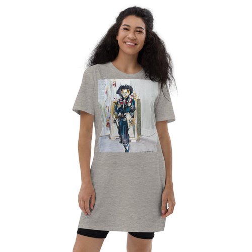 Vintage Cowboy Organic cotton t-shirt dress