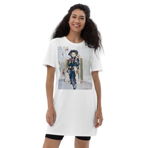 Vintage Cowboy Organic cotton t-shirt dress