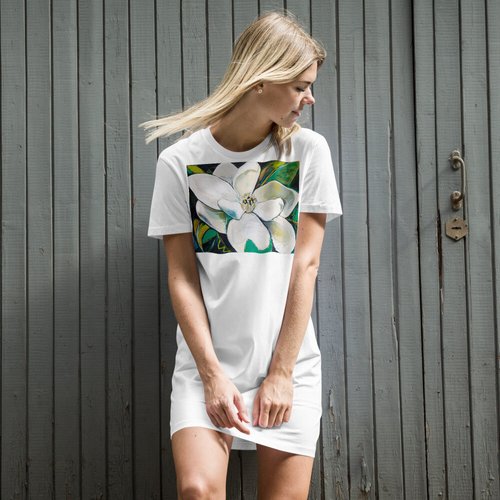 Veronese Magnolia Organic cotton t-shirt dress