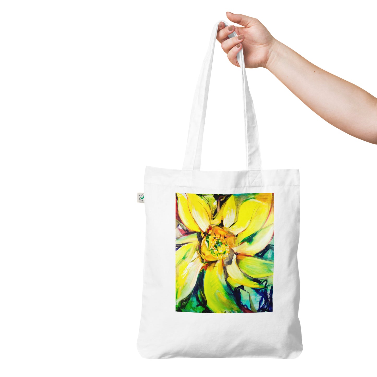 Bosco Sunflower Organic fashion tote bag