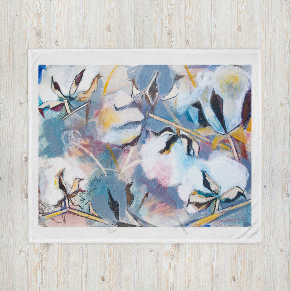 Rainbow Cotton Throw Blanket