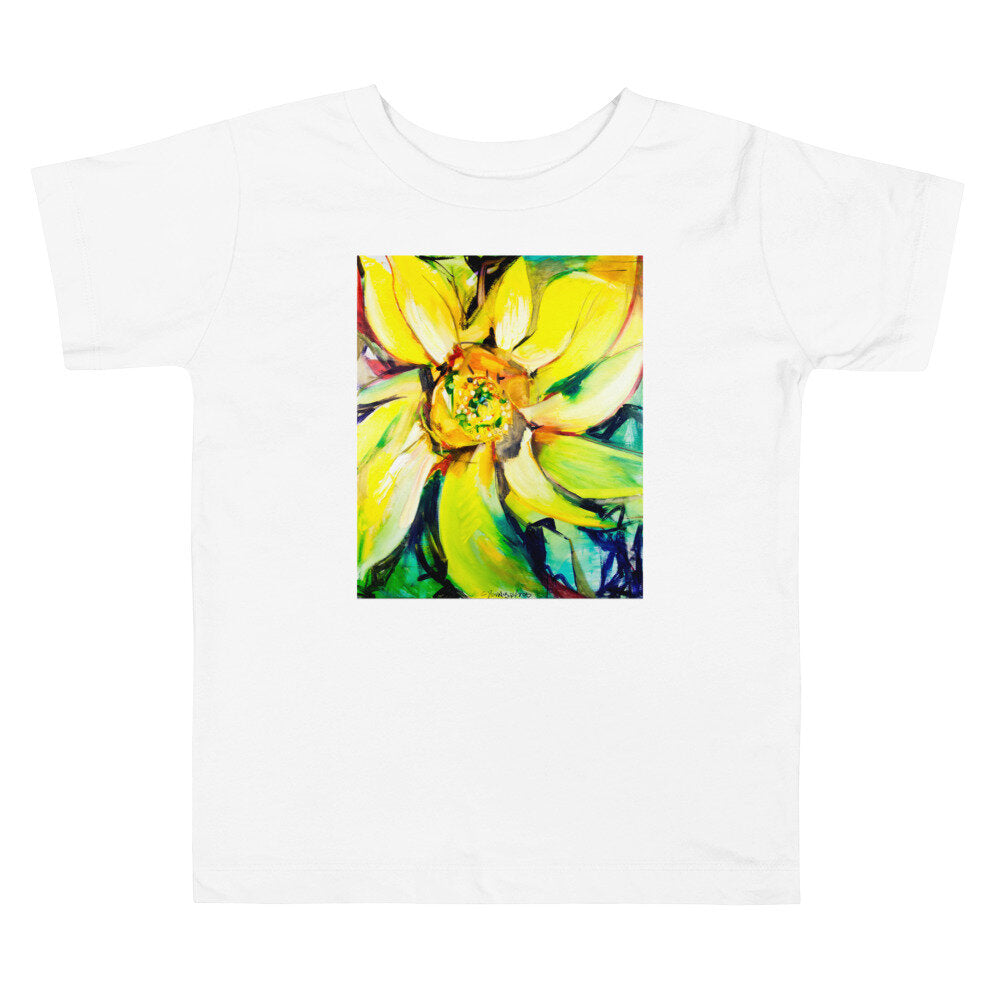 Bosco Sunflower Toddler Short Sleeve Tee