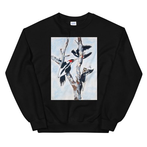 Three Woodpeckers Unisex Sweatshirt