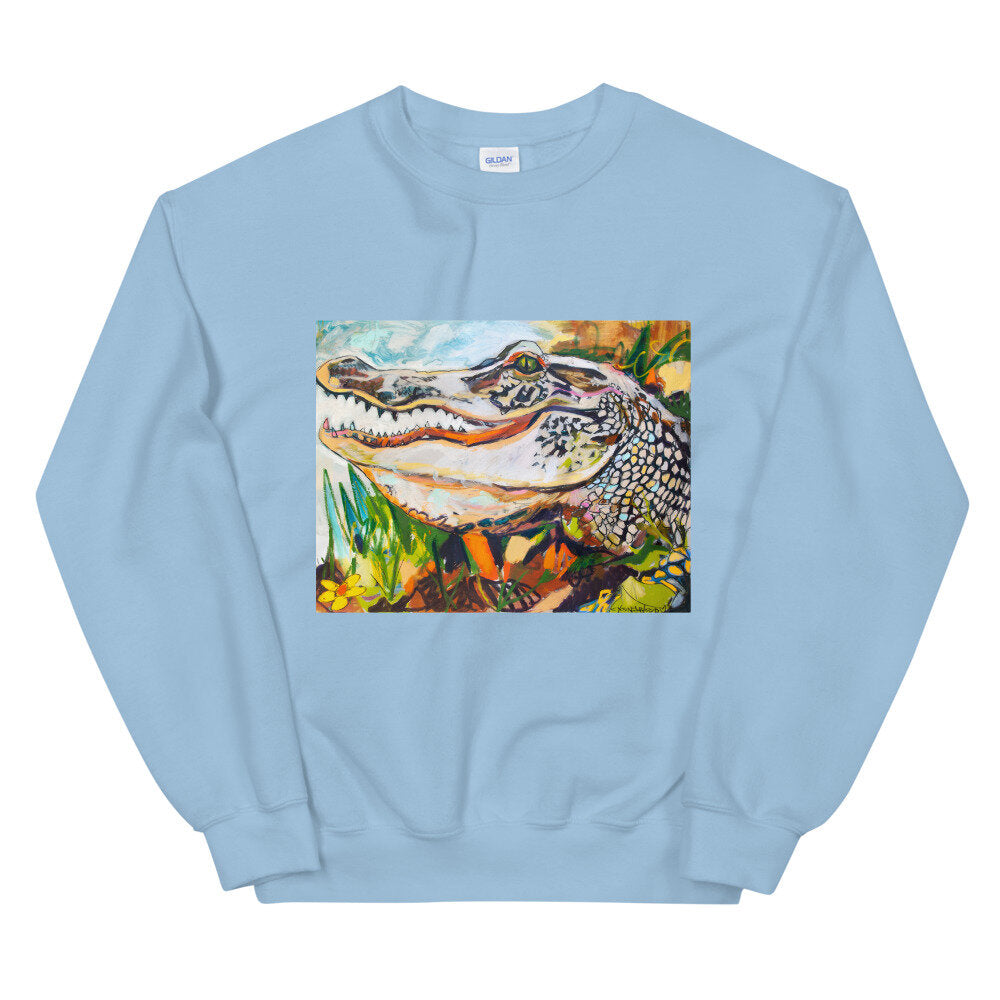 Groovy Gator Unisex Sweatshirt