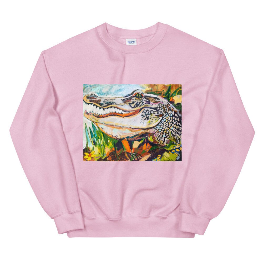 Groovy Gator Unisex Sweatshirt