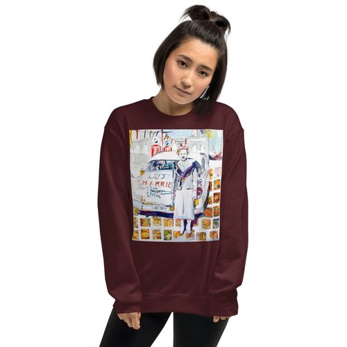 Vintage Newlywed Unisex Sweatshirt