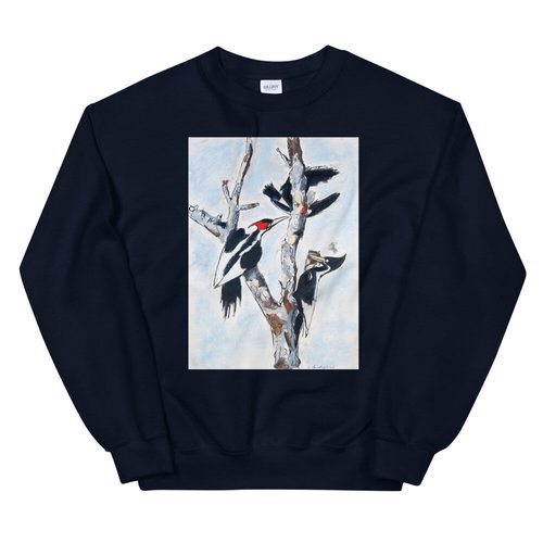 Three Woodpeckers Unisex Sweatshirt