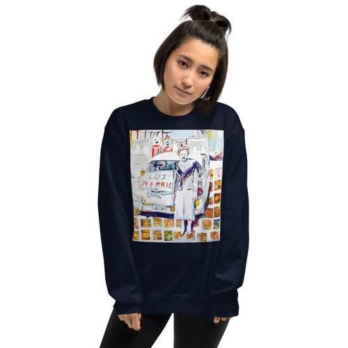 Vintage Newlywed Unisex Sweatshirt