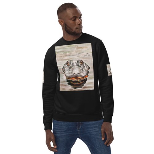 Gator Head Unisex eco sweatshirt