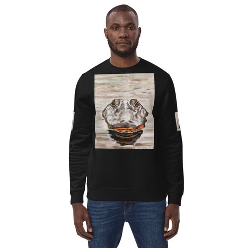 Gator Head Unisex eco sweatshirt