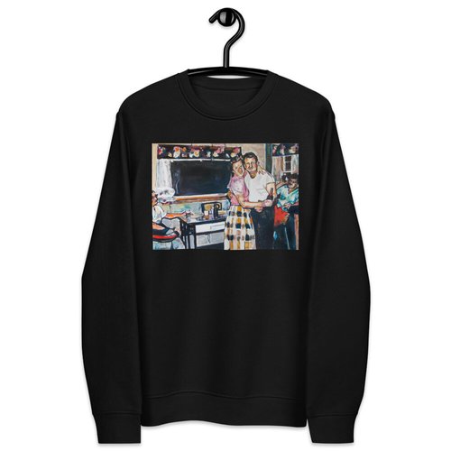 Vintage Friday Night Unisex eco sweatshirt