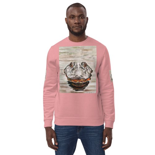 Gator Head Unisex eco sweatshirt