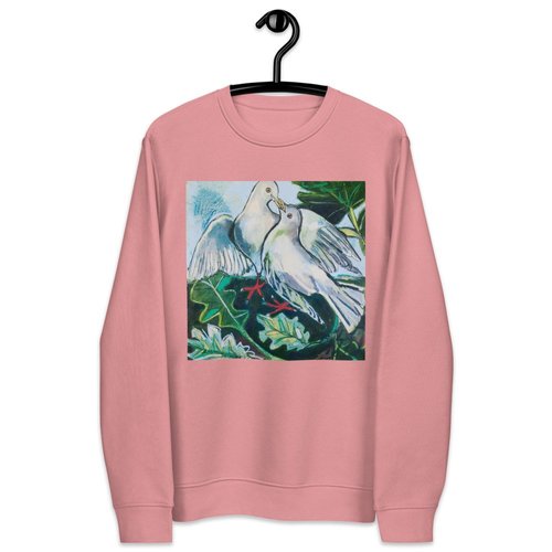 Doves in Landscape Unisex Sweatshirt