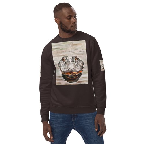 Gator Head Unisex eco sweatshirt