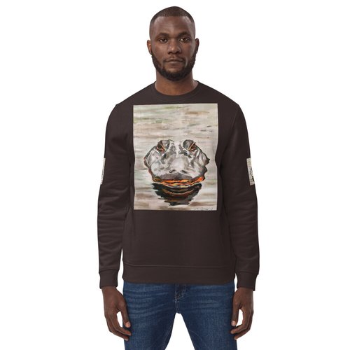 Gator Head Unisex eco sweatshirt