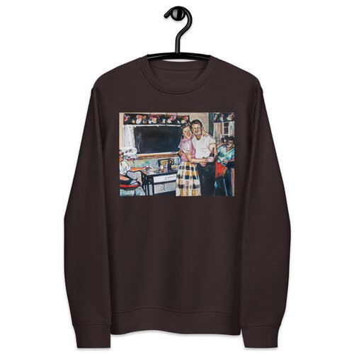 Vintage Friday Night Unisex eco sweatshirt