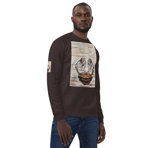 Gator Head Unisex eco sweatshirt