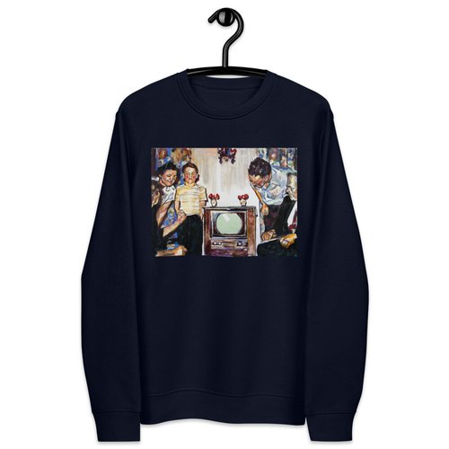 Vintage TV Unisex eco sweatshirt