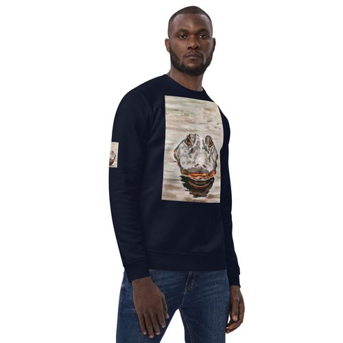 Gator Head Unisex eco sweatshirt