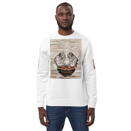 Gator Head Unisex eco sweatshirt