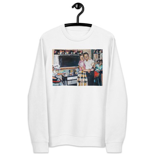 Vintage Friday Night Unisex eco sweatshirt