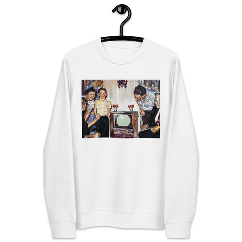 Vintage TV Unisex eco sweatshirt