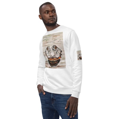 Gator Head Unisex eco sweatshirt