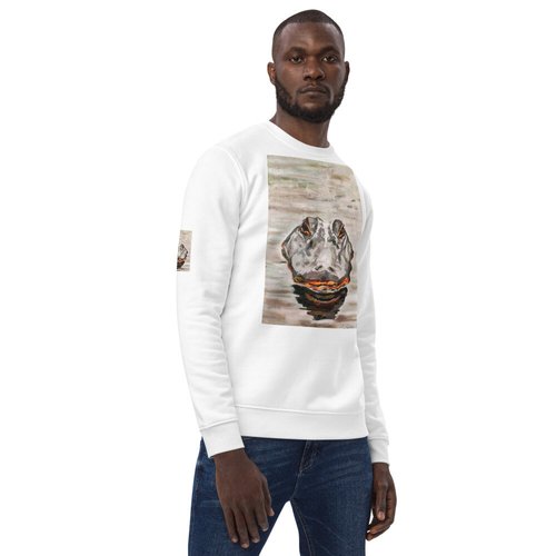 Gator Head Unisex eco sweatshirt