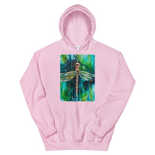 Green Dragonfly  Hooded Sweatshirt