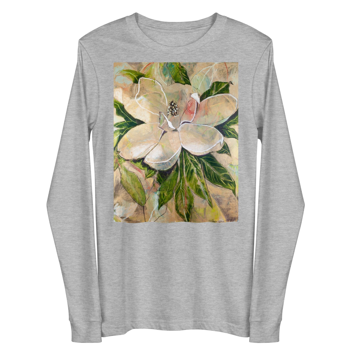 Golden Magnolia Unisex Long Sleeve Tee