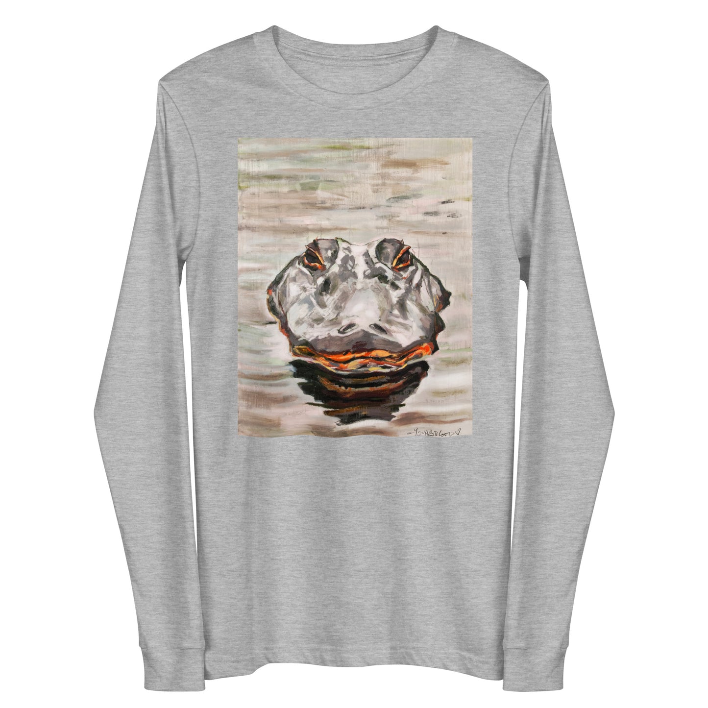 Gator Head Unisex Long Sleeve Tee