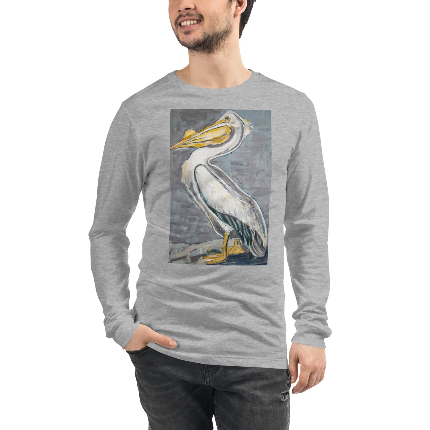 White Pelican Unisex Long Sleeve Tee